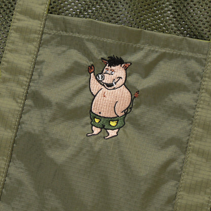 イノホイオリジナル メッシュ トートバッグ(ひなた)