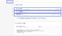 STEP1:ショップポイント設定